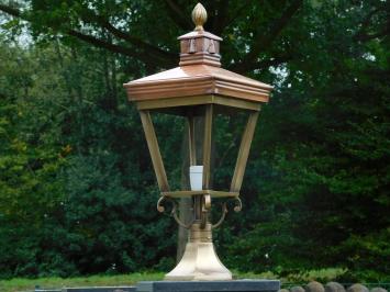 Outdoor Lamp on Base - 70 cm - Brass and Copper